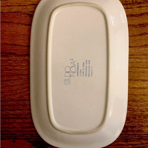 Vintage Studio Nova Adirondack Relish Dish Under Tray 2201 Aztec Southwest - Picture 5 of 5